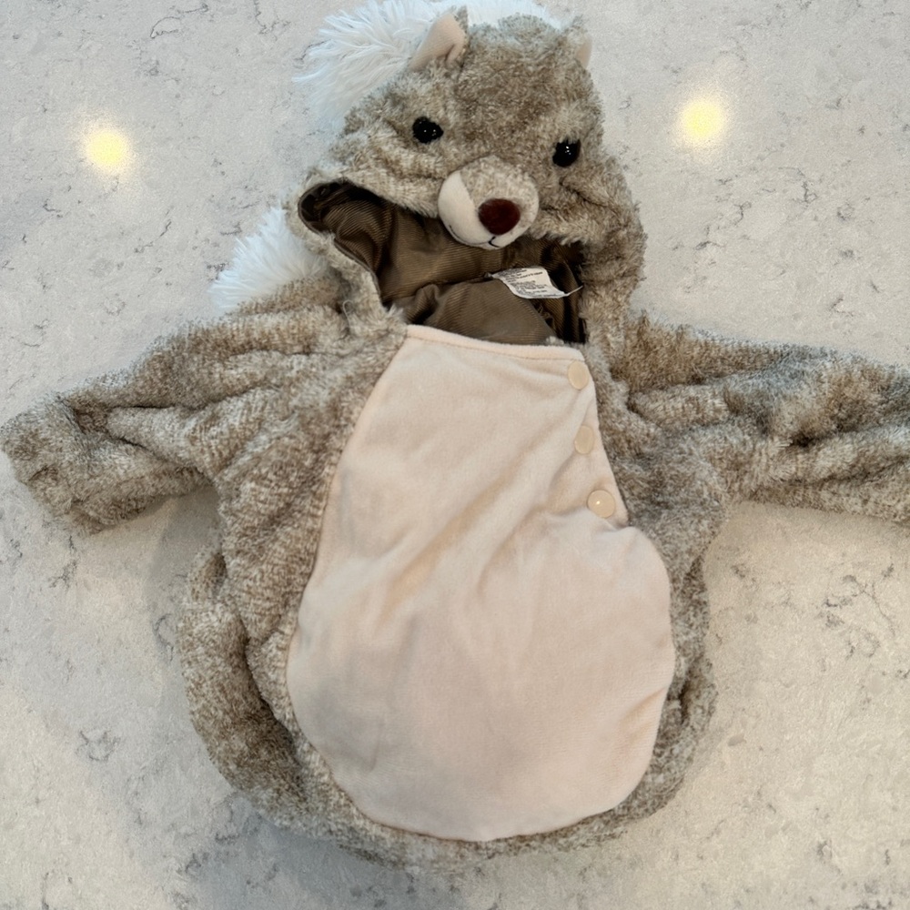 0-6 month squirrel/chipmunk costume
